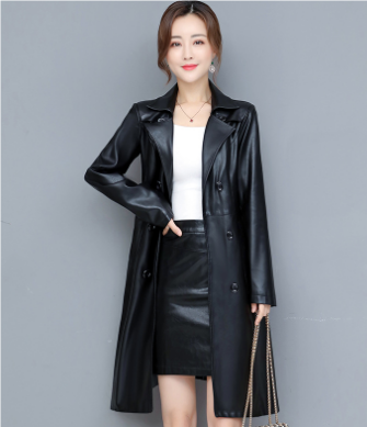 Elegant Trench Style Coat for Women