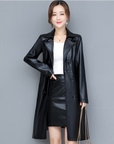 Elegant Trench Style Coat for Women
