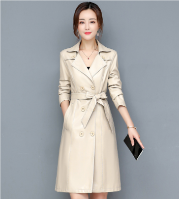 Elegant Trench Style Coat for Women