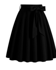 Fashionable Women’s Bow Accent Skirt