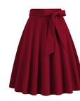 Fashionable Women’s Bow Accent Skirt