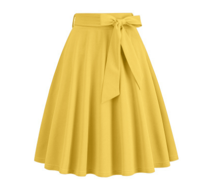 Fashionable Women’s Bow Accent Skirt