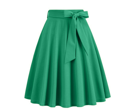 Fashionable Women’s Bow Accent Skirt