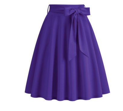 Fashionable Women’s Bow Accent Skirt