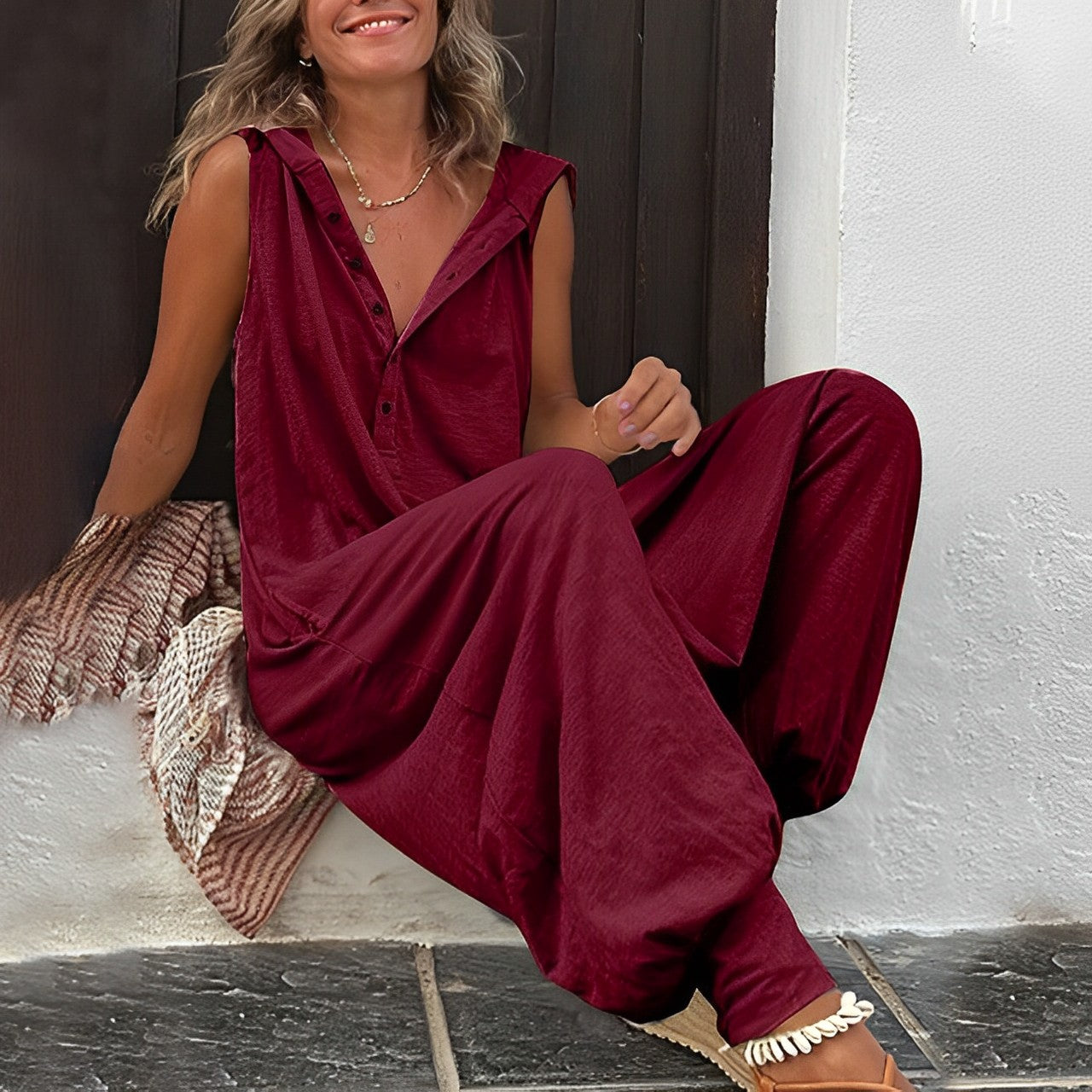 Breathable Comfortable Women’s Jumpsuit