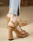 Comfortable Classic High Sole Heel