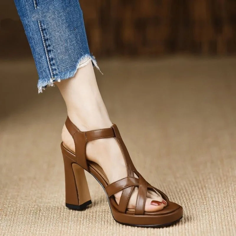 Comfortable Classic High Sole Heel