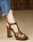 Comfortable Classic High Sole Heel