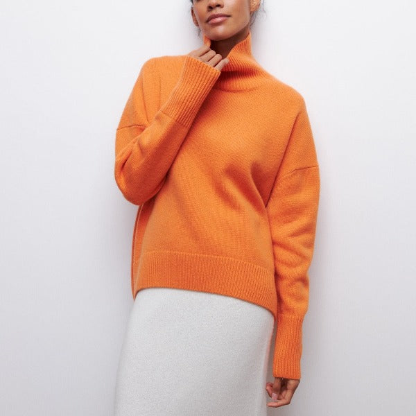 Women’s Cozy Knit Turtleneck Pullover