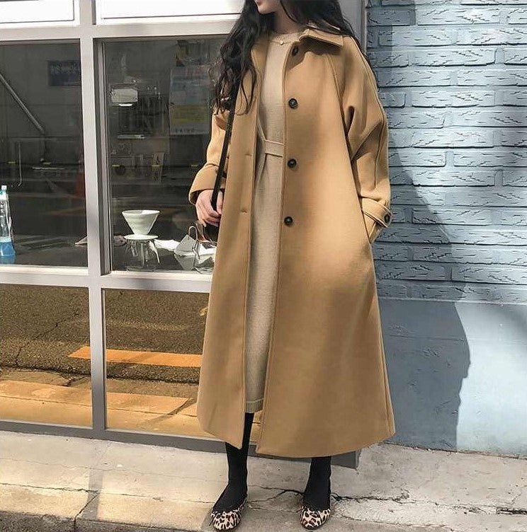 Warm Belted Trench Coat for Women