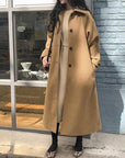 Warm Belted Trench Coat for Women