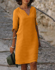 Summer Dress with Tummy Coverage