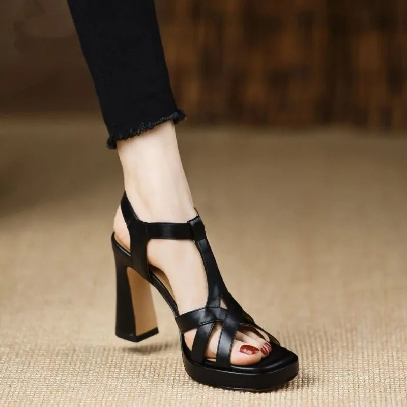 Comfortable Classic High Sole Heel