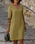 Summer Dress with Tummy Coverage