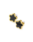 Shell Inlay Stainless Steel Earrings