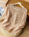 Graceful Embroidered Blouse Design