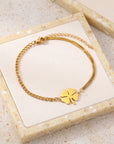 Premium Clover Bracelet with Meaningful Flair