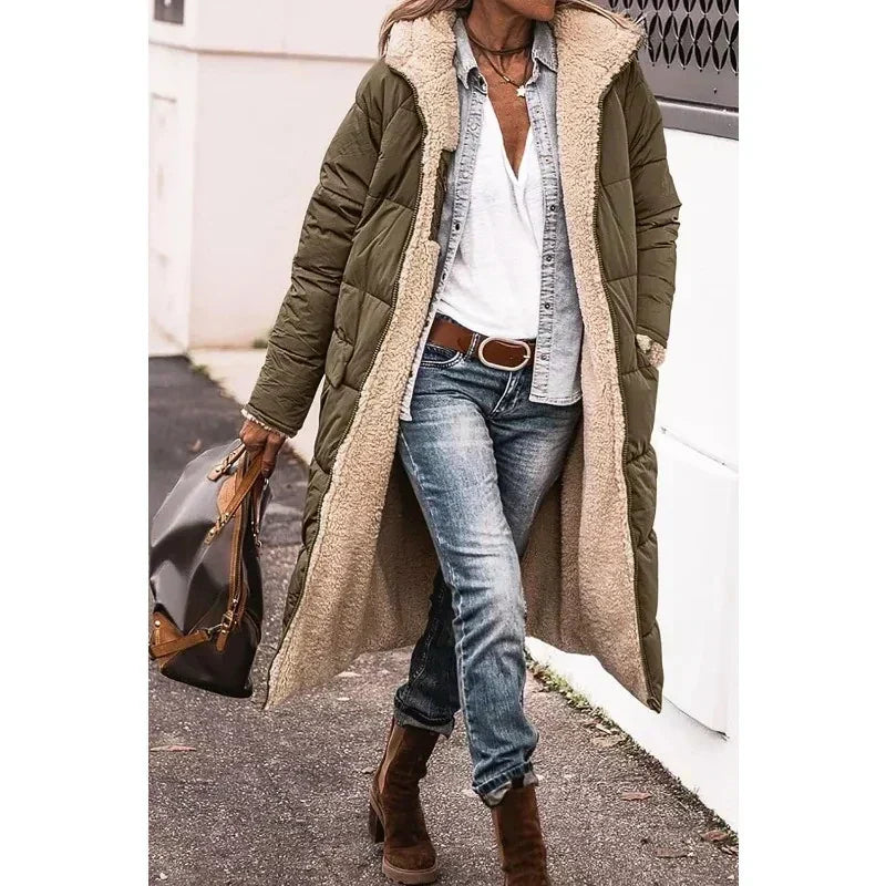 Reversible Faux Fur Jacket Women
