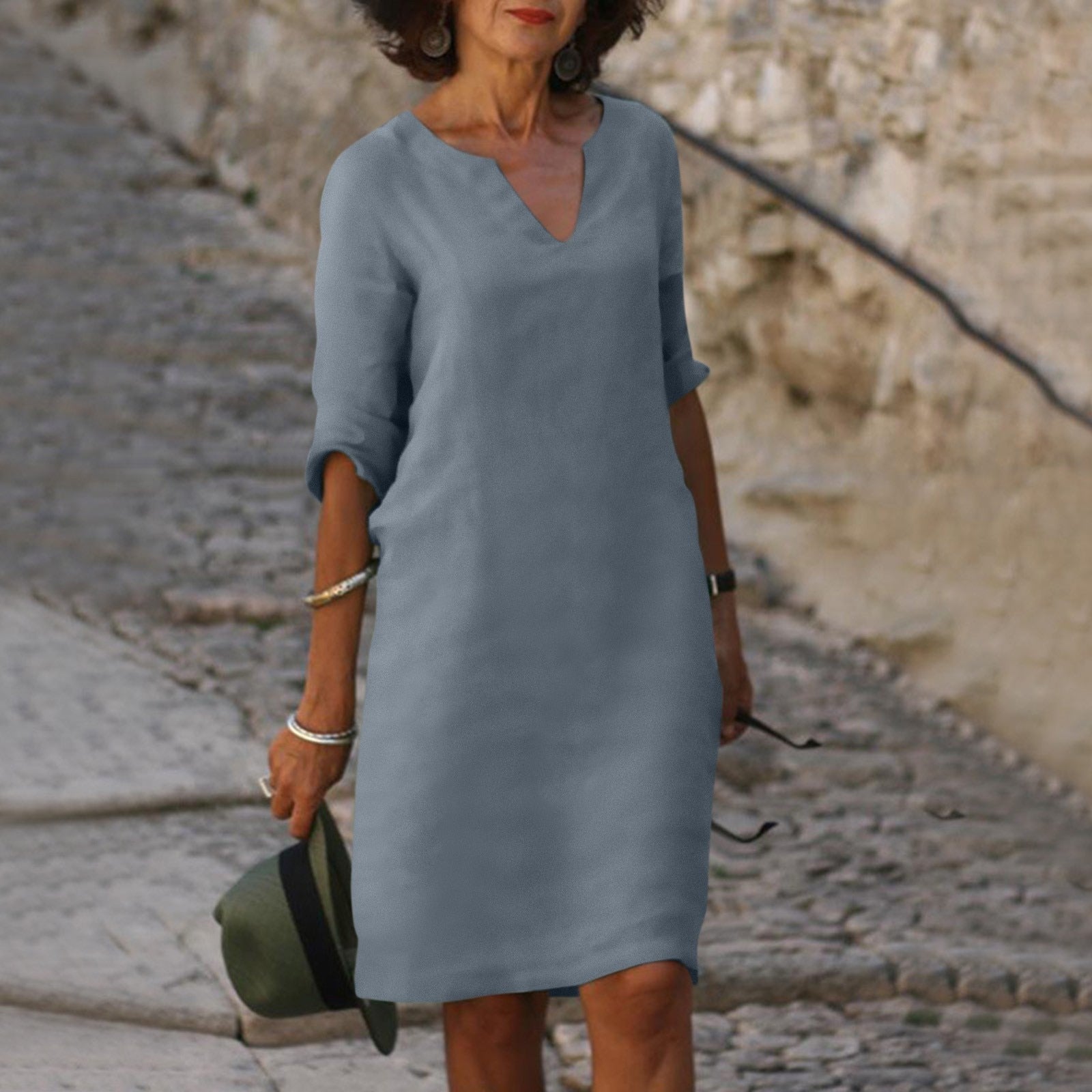 Summer Dress with Tummy Coverage