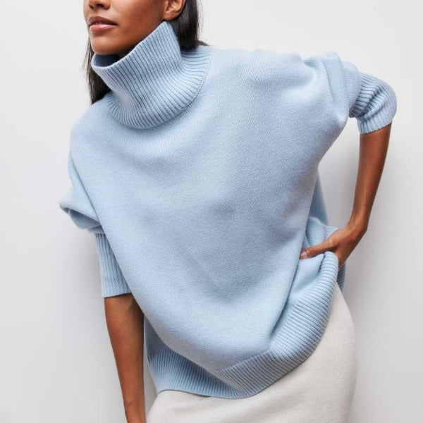Women’s Cozy Knit Turtleneck Pullover