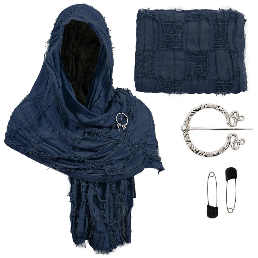 Premium Hooded Shawl Scarf Cowl