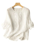 Graceful Embroidered Blouse Design