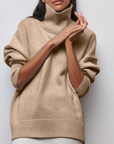Women’s Cozy Knit Turtleneck Pullover