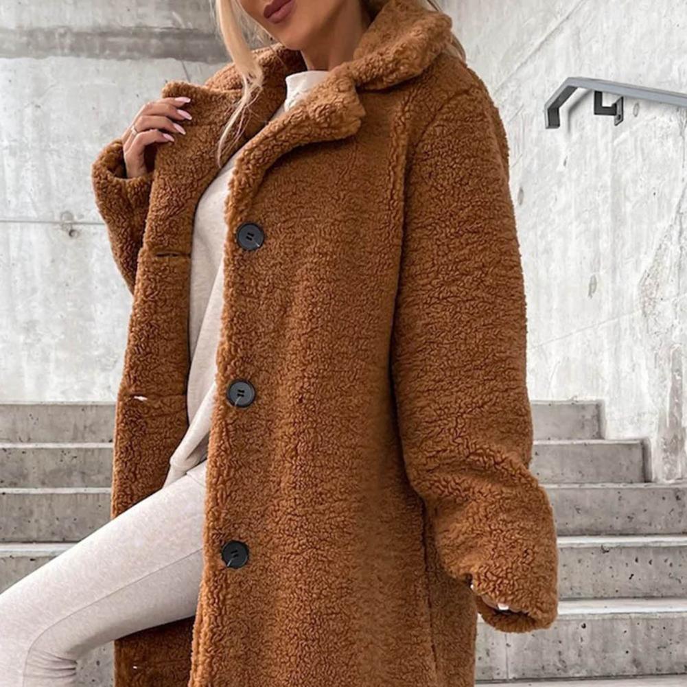 Cozy Women's Longline Wool Coat