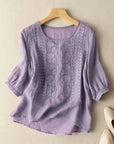 Graceful Embroidered Blouse Design