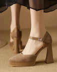 Retro Style Ladies Elegant Pumps