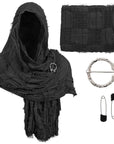 Premium Hooded Shawl Scarf Cowl