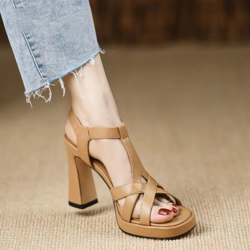 Comfortable Classic High Sole Heel