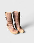 Stylish Vintage Mid-Calf Boots