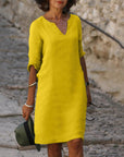 Summer Dress with Tummy Coverage