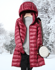 Full-Length Warm Down Puffer Coat
