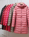 Full-Length Warm Down Puffer Coat