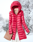 Full-Length Warm Down Puffer Coat