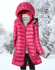 Full-Length Warm Down Puffer Coat