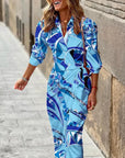 Classic Cut Floor Length Gown Dress