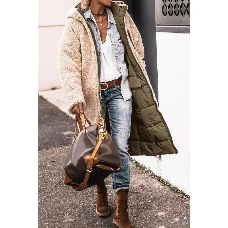 Reversible Faux Fur Jacket Women