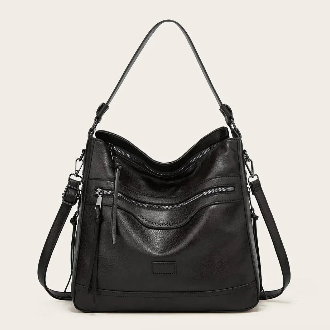 Minimal Premium Shoulder Bag with Smooth Texture