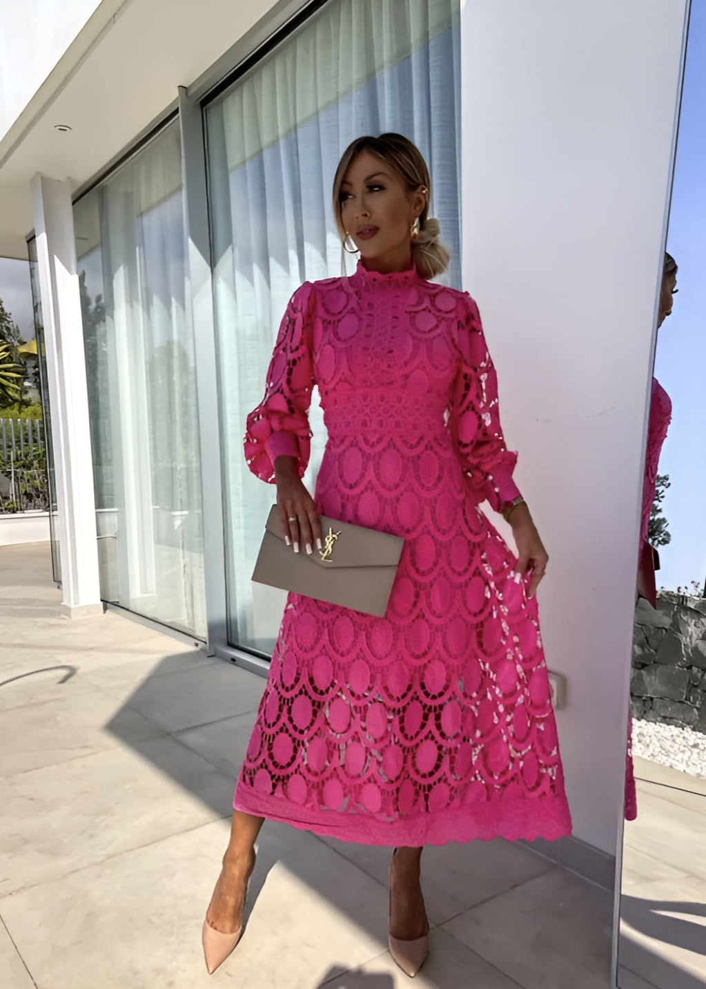 Stylish Flattering Long Dress