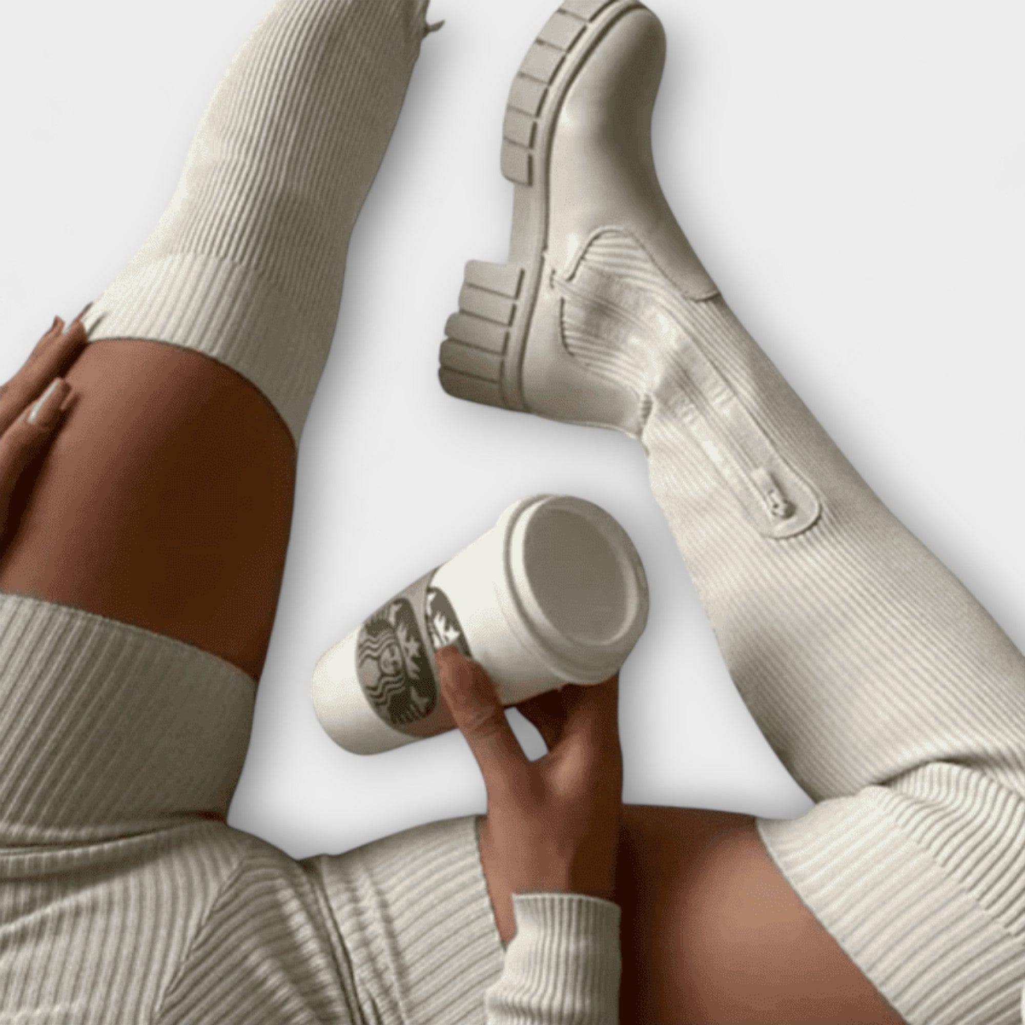 Overknee Boots with Chunky Sole
