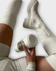 Overknee Boots with Chunky Sole
