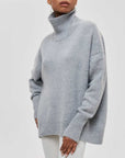 Women’s Cozy Knit Turtleneck Pullover