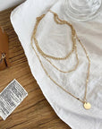 Gold and Silver Plated Necklace