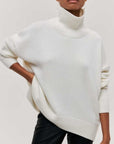 Women’s Cozy Knit Turtleneck Pullover