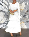 Chic Luna Dress with Soft Layered Dress