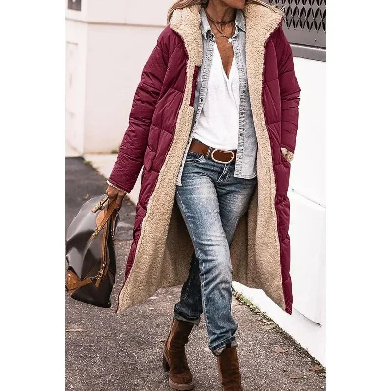 Reversible Faux Fur Jacket Women