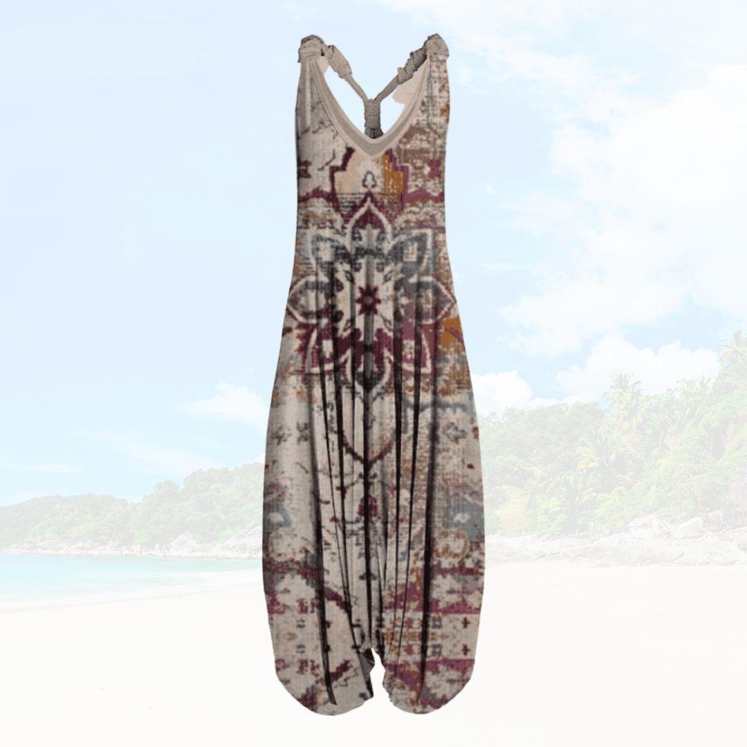 Stylish Women’s Loose Summer Jumpsuit